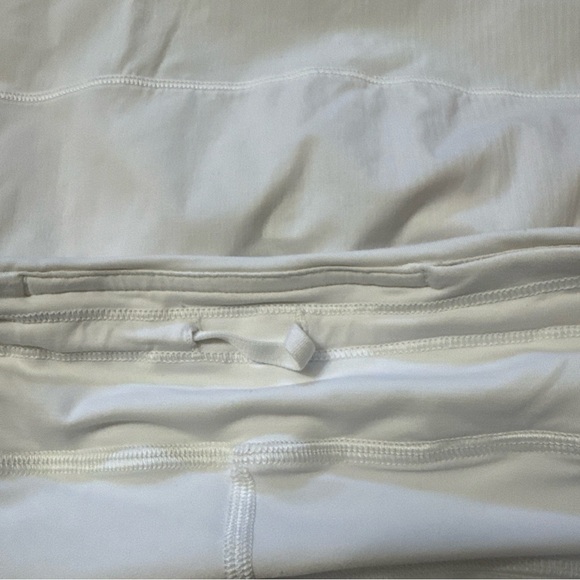 Lululemon White Pace Rival Skirt Size 6 Tall - Picture 4 of 9